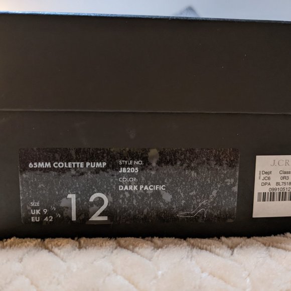 J. Crew Colette Pump Dark Pacific - Picture 5 of 7